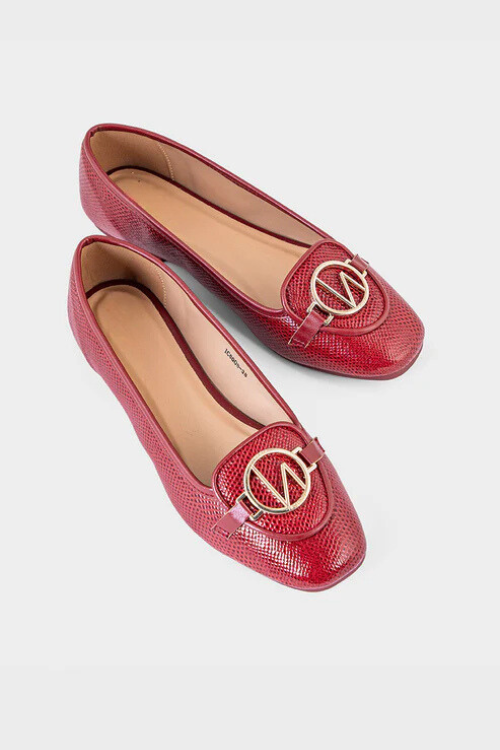Casual Pumps Maroon duo