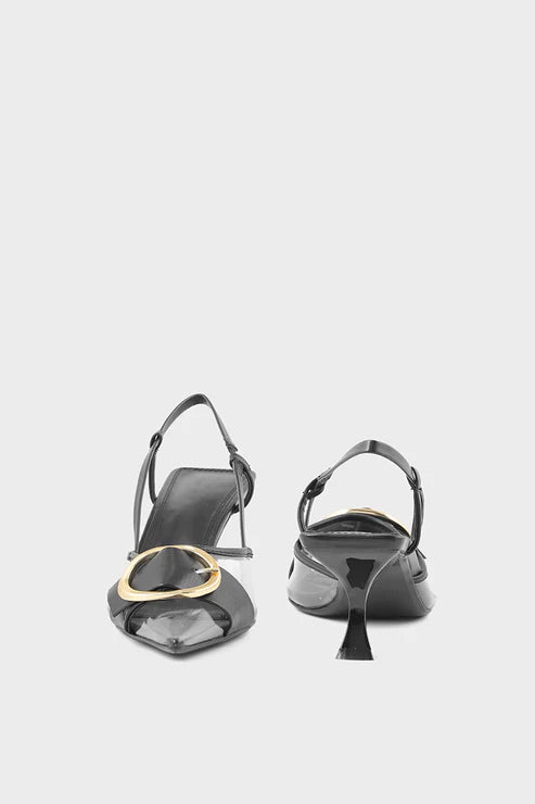 Formal Sling Back Black pair