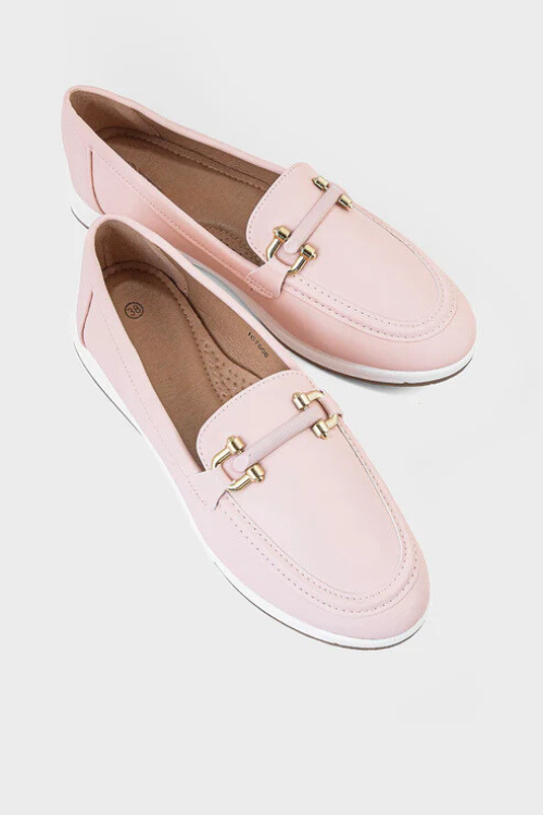 Casual Moccasin Tea Pink duo