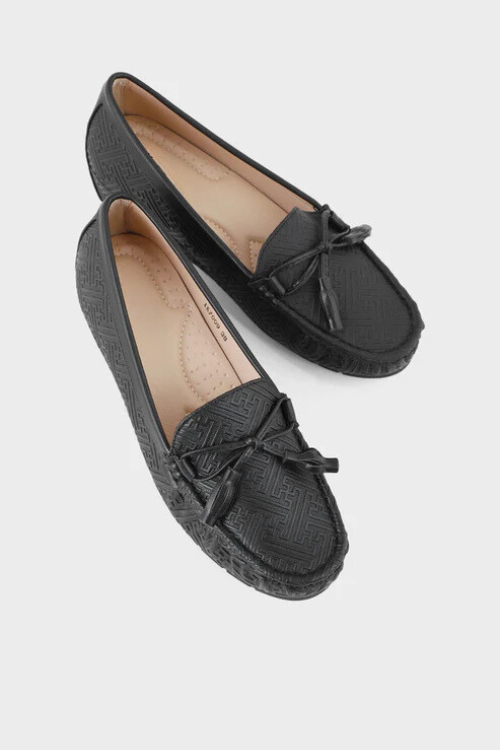 Comfort Moccassin Black duo