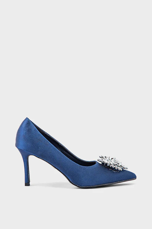 Navy court shoes size 5 2025