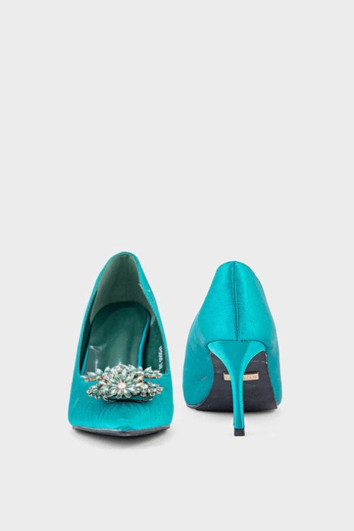 Formal Court Shoes GREEN pair