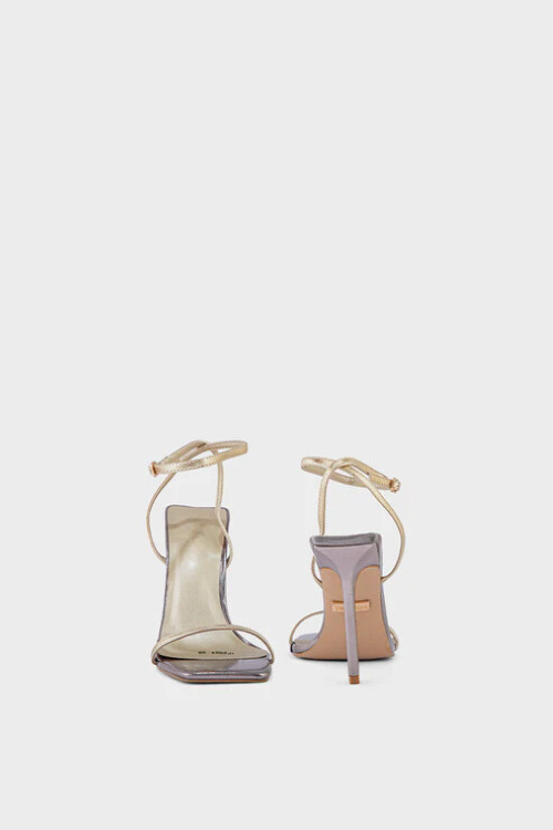 Golden Party Wear Sandal Golden
